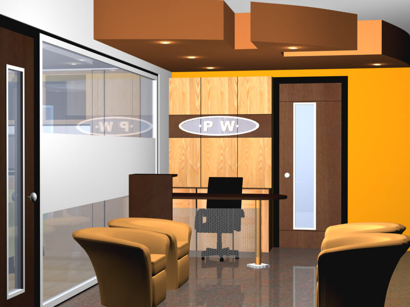 Corporate interiors for Pacific wave