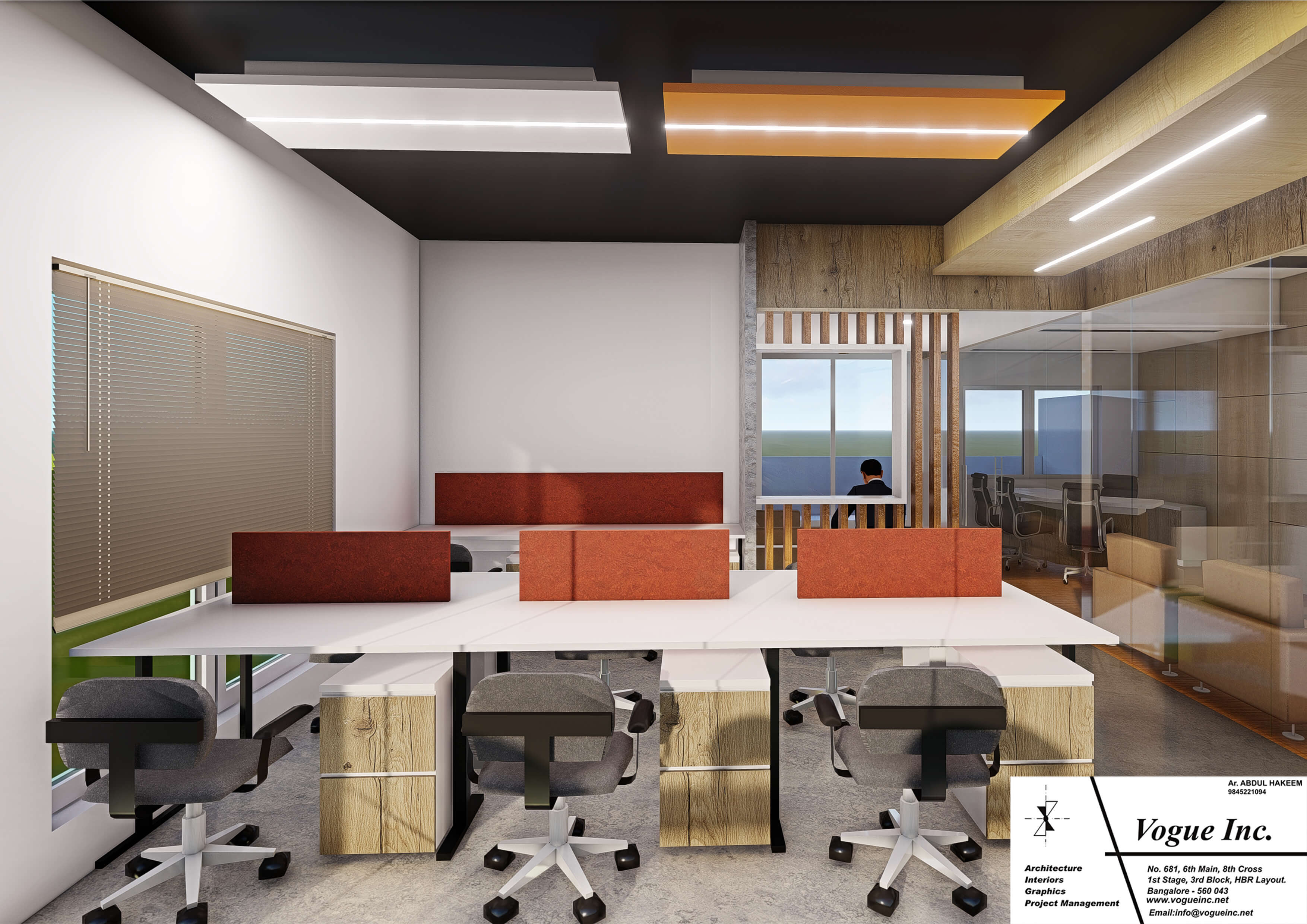 Office interiors at Subramanya Nagar